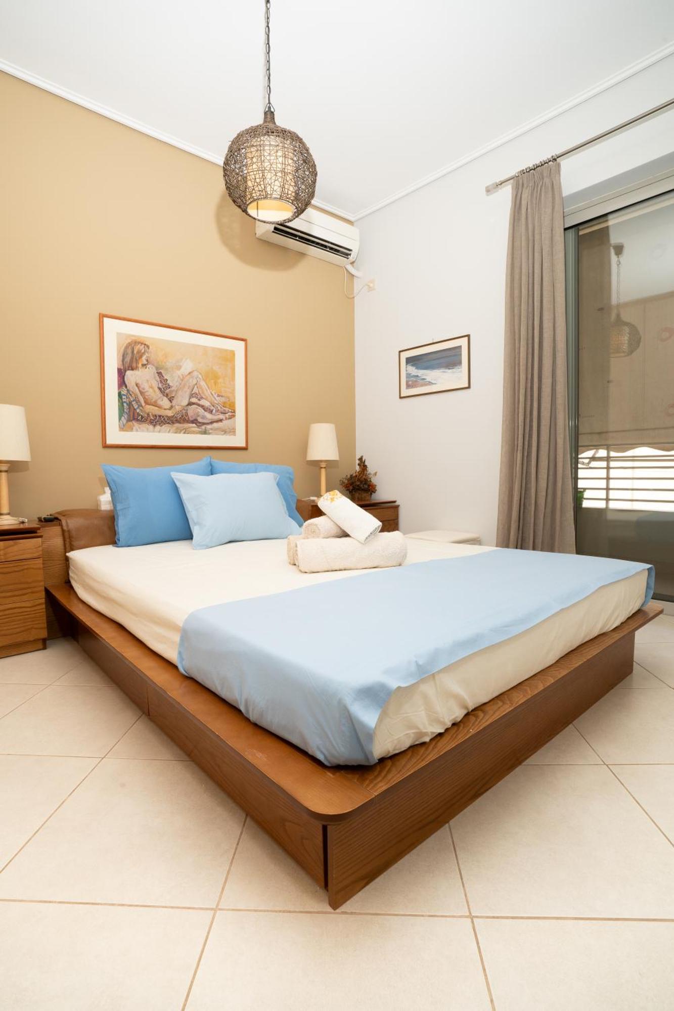 Maria'S Airport Apartment Koropion Bagian luar foto